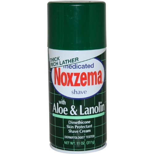 Noxzema Shaving Cream with Aloe and Lanolin (300ml)