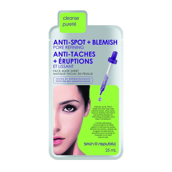 Skin Republic Spots and Blemish Face Mask 25ml