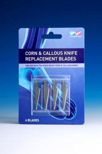 Ever Ready Corn & Callous Knife Replacement Blades (Pack of 4)
