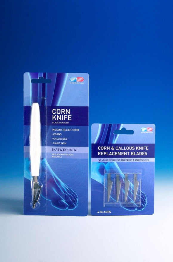 Ever Ready Corn & Callus Knife & Replacement Blades