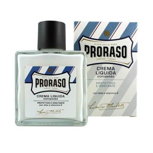 Proraso Aftershave Balm Aloe Vera and Vitamin E | Blue | (100ml)
