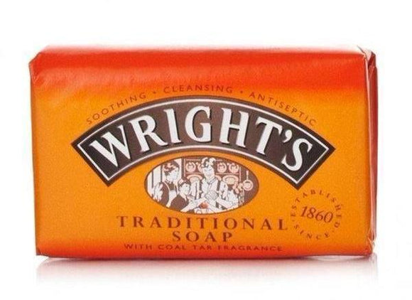 Wrights Coal Tar Soap, 125g (Pack of 4)