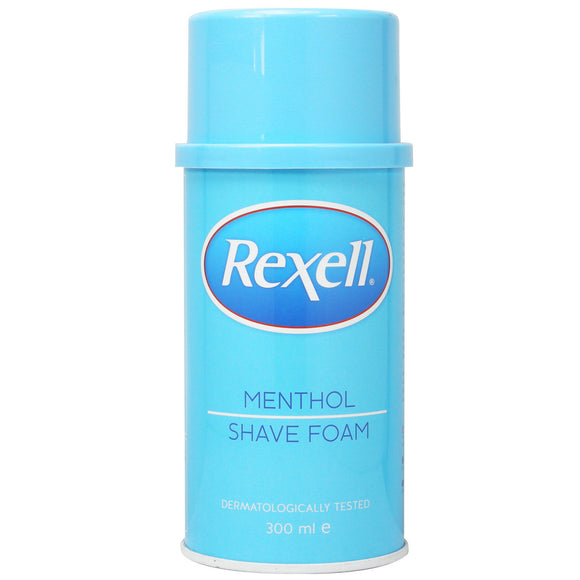 Rexell Protective Shaving Foam, Menthol (300 ml)