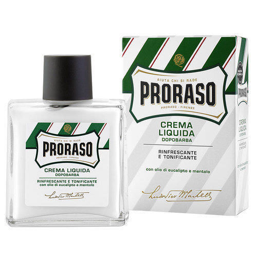 Proraso Aftershave Balm Eucalyptus Oil and Menthol | Green | (100ml)