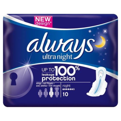Always Ultra Night (Pack of 10)