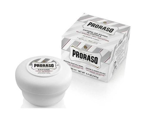 Proraso Shaving Soap Cream | White | (150ml Bowl)